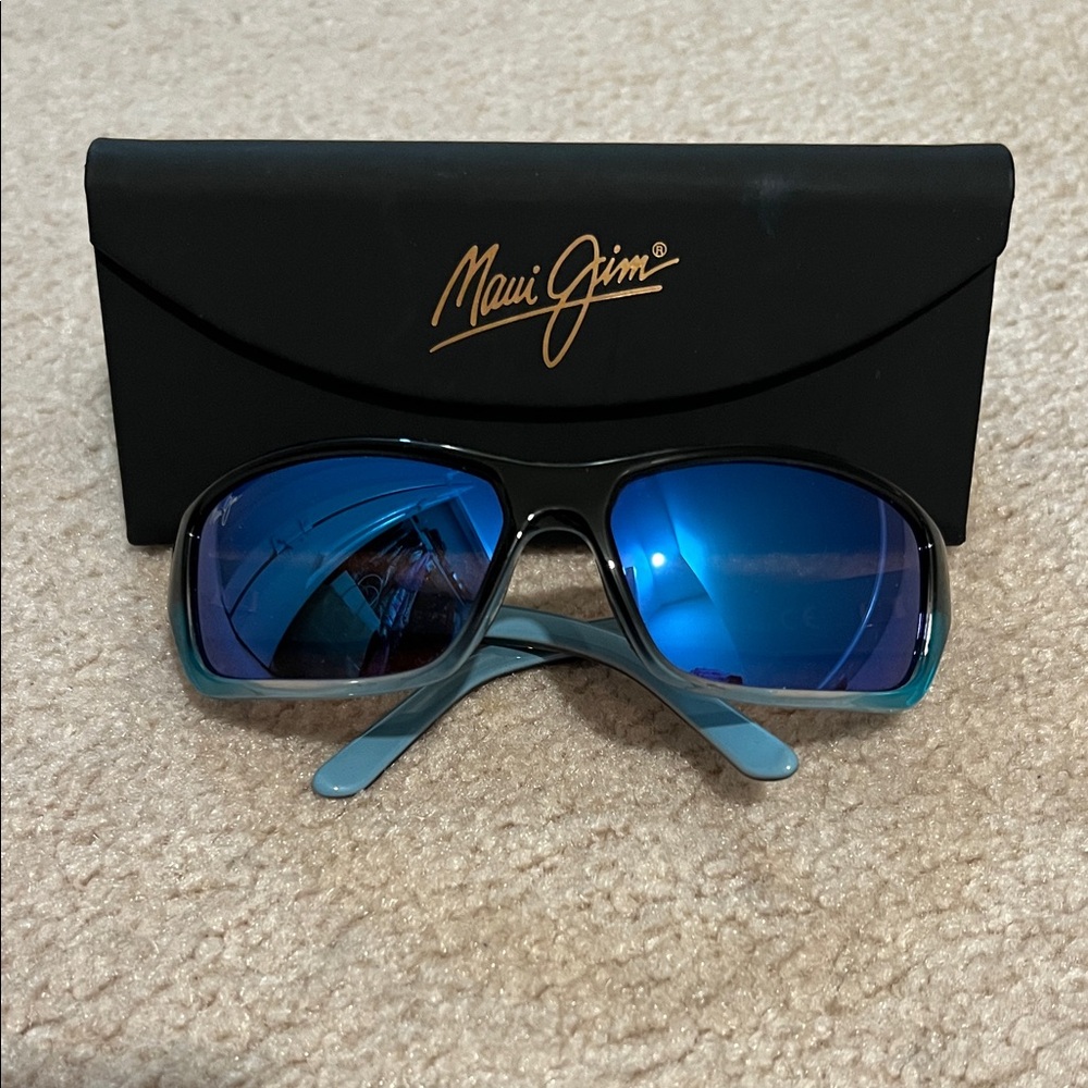 Maui Jim Sunglasses with Vibrant Blue Lenses